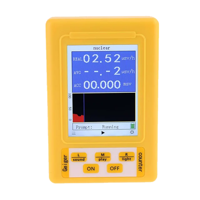 BR-9C 2-in-1 Handheld Digital Display Electromagnetic Radiation Nuclear Detector EMF Geiger Counter Full-functional Type Tester radiation detector emf meter tester geiger counter