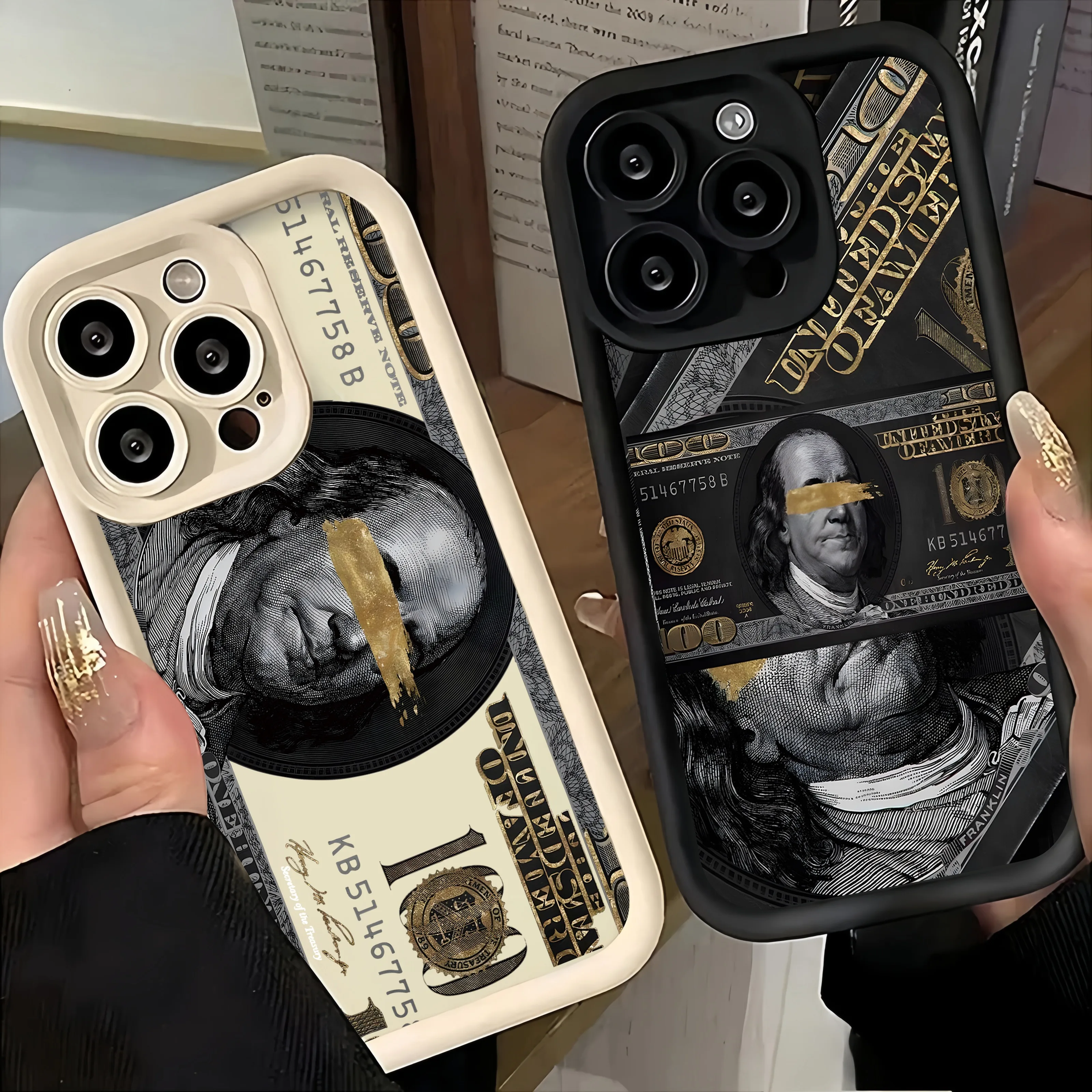 Stylish USD Dollar Design Soft TPU Phone Case - Premium Back Cover