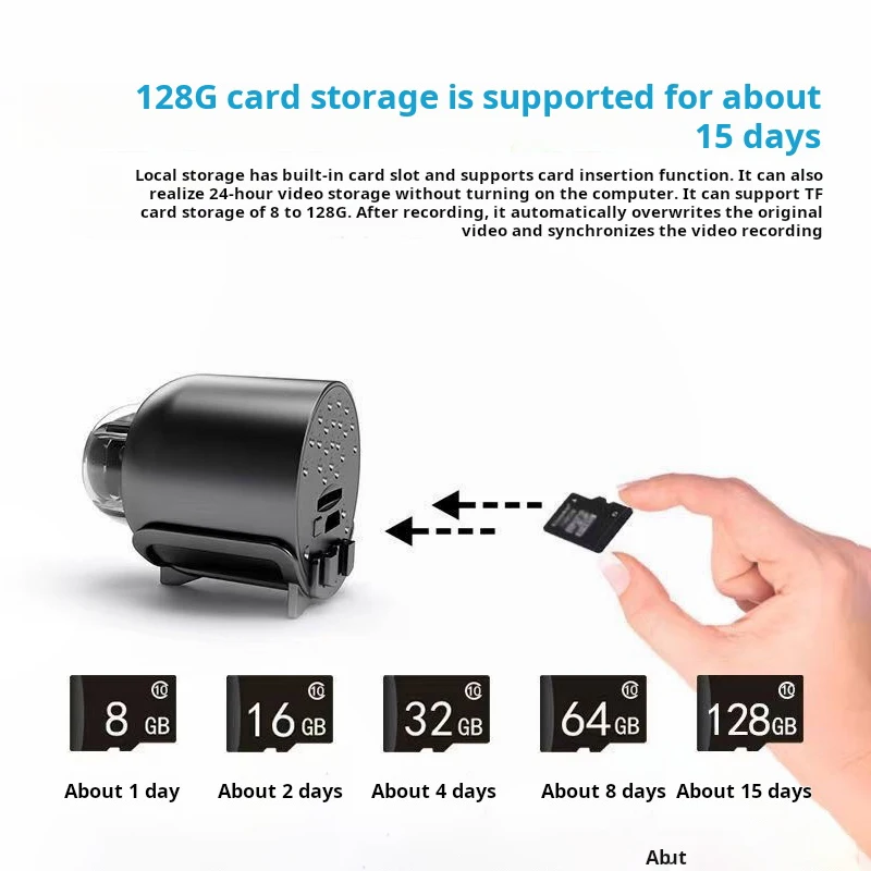 Miniature X5 surveillance camera night vision HD indoor wireless monitor home remote mobile phone sports surveillance camera