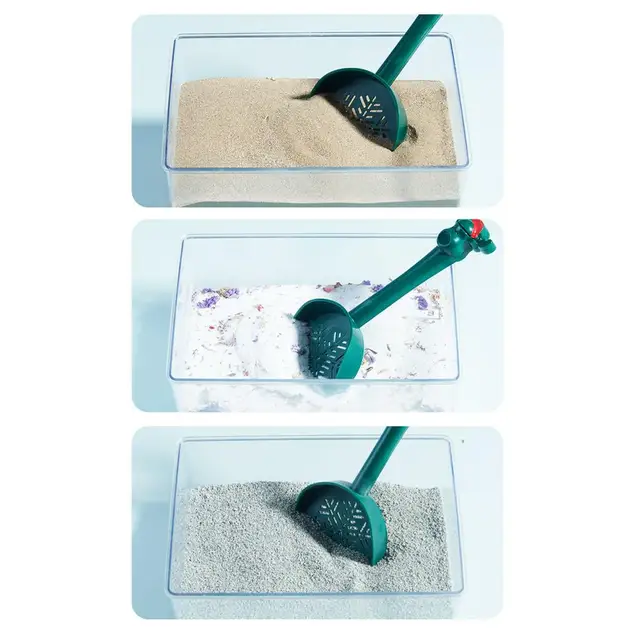 Paletta Lettiera Per Criceti Con Manico A Forma Di Alce - Facile Da Pulire, Per Piccoli Animali - Foto 8