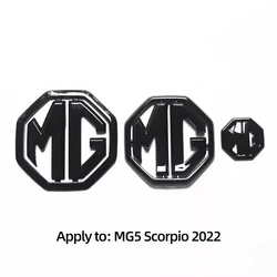 Enhanced Car Emblem and Steering Wheel Sticker Accessories (MG5 Scorpio)