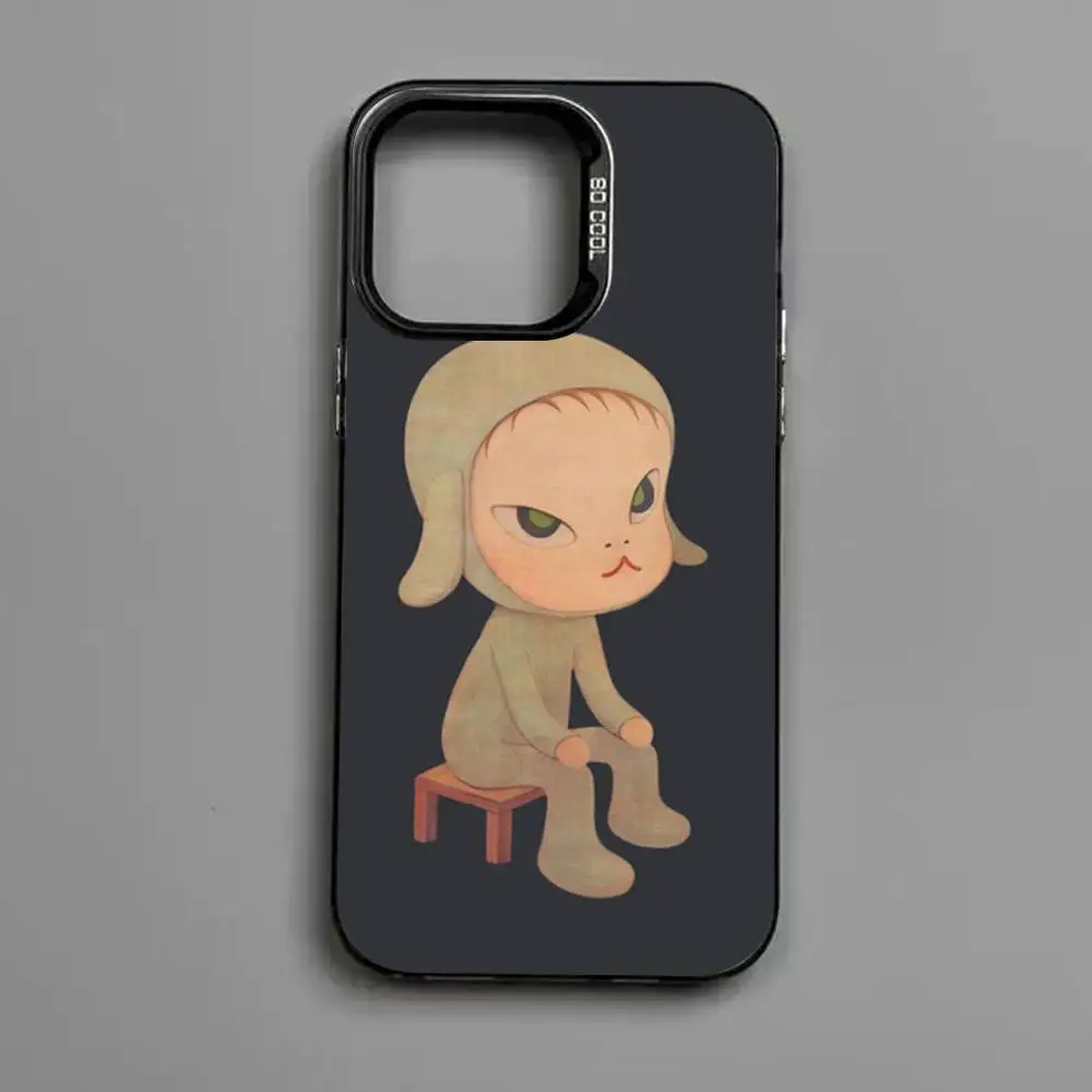 Japan Yoshimoto Nara Cartoon Girl Colorful Phone Case