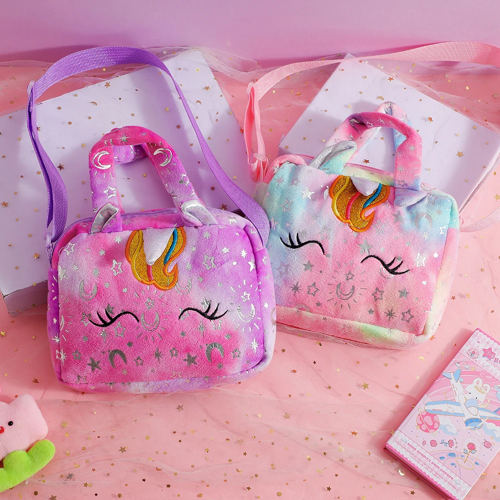 Shop Yorki Girls Plush Unicorn Backpack Fashi – Luggage Factory