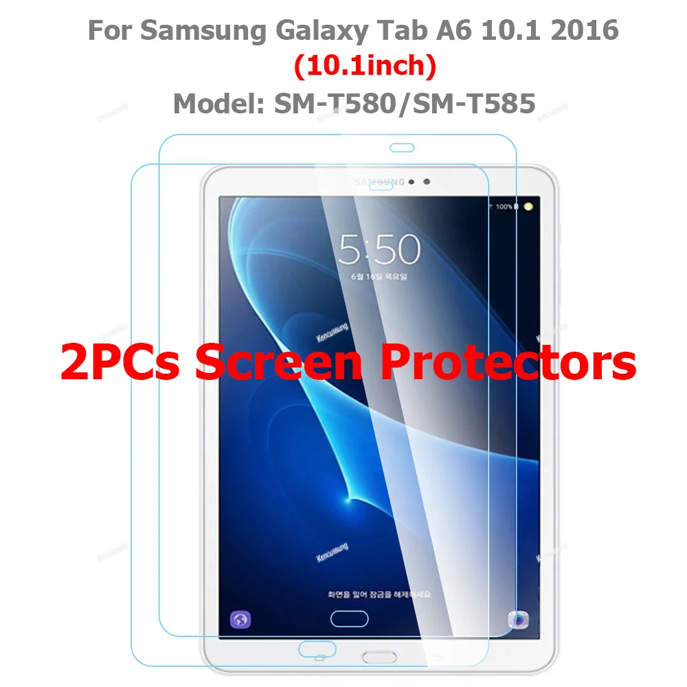 Premium Tempered Glass Screen Protector Duo - Scratch Resistant Film