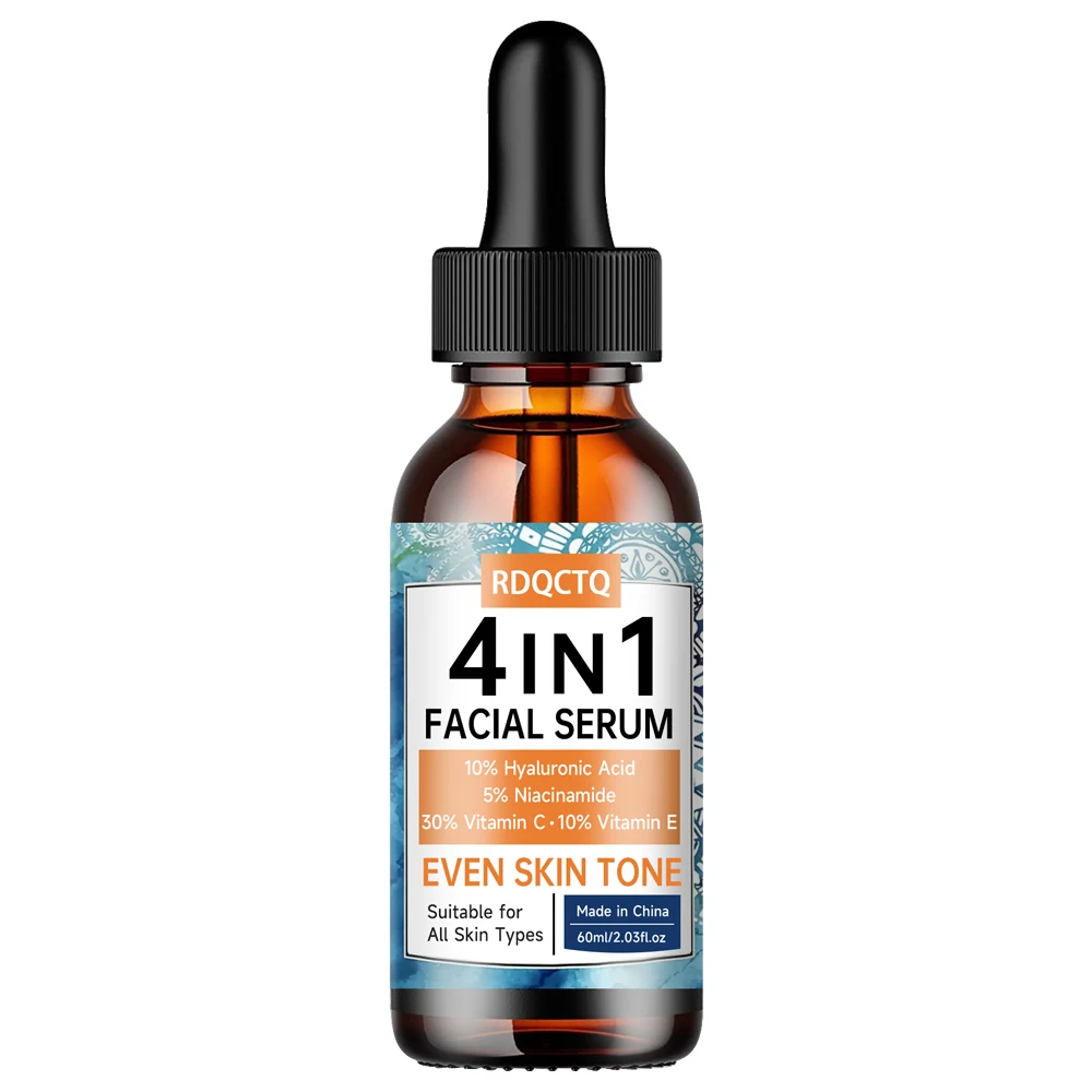 RDQCTQ 4 في 1 مصل العناية ببشرة الوجه حمض الهيالور...