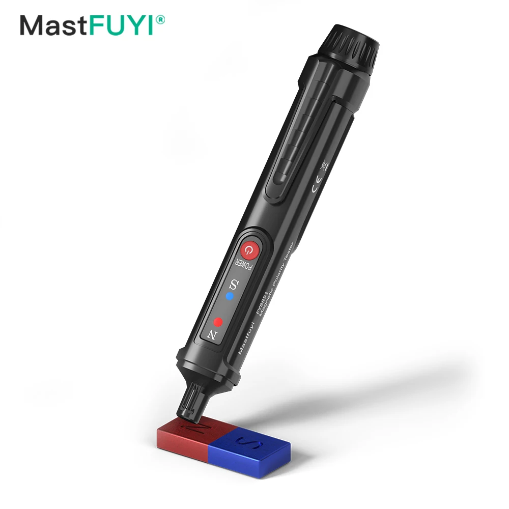 MASTFUYI FY8851 Magnetic Pole Pen Polarity Tester N/S North and South Magnetic Pole Identification Tool School Life Tool 5