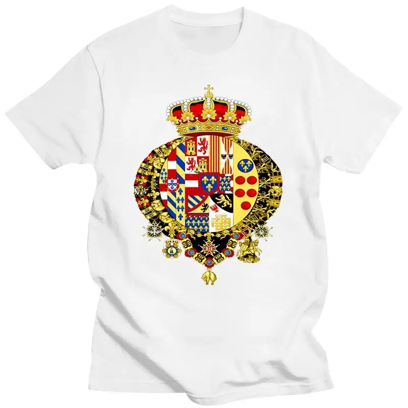Regno Dei Due Sicilies Da Uomo, Regno Due Maglietta Sicilie Che Progetta Maglietta Casual Famosa A Maniche Corte Con Motivo Euro Taglia S-3Xl