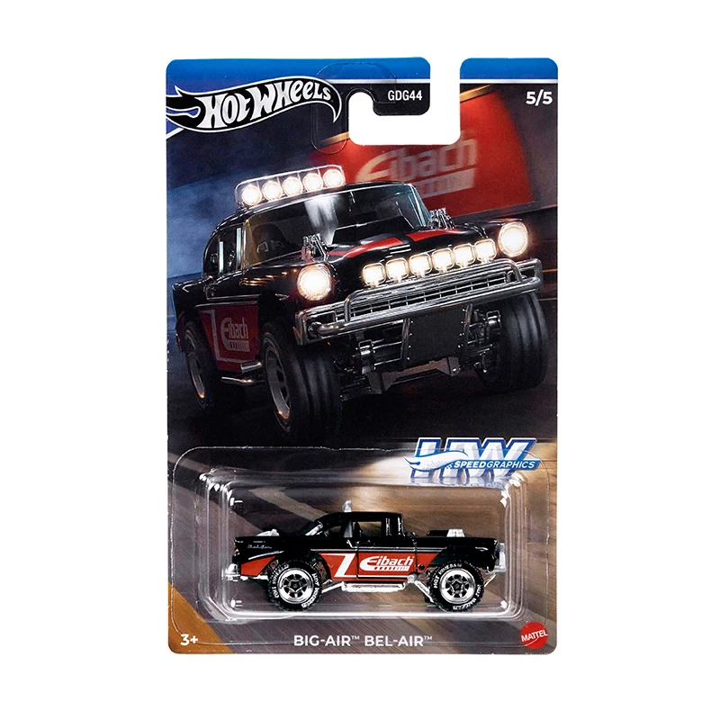 Mattel Hot Wheels Car Themed Automotive 2024 Mix 5 Speed Graphics GDG44-J 1/64 Diecast Vehicle Model Cars Toys Boys Gift 6