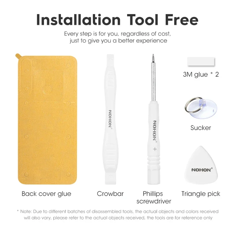 Nohon-bateria para Xiaomi Poco x3 f1 f3 gt m3 9t 10 Ultra 11 Pro Lite Note Pro t Redmi K20 Bn62 Bm4e Bn46 Bm4j Bm3l Bm3j Bm4y - Image 6