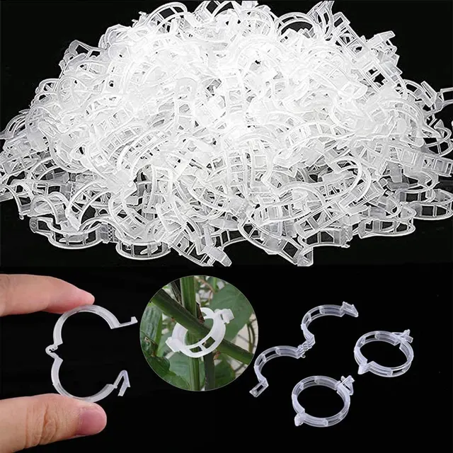 50-100 Százalékos Növényi Támogató Klipek Kerti Szőlő Paradicsom Zöldségek Növények Rácsos Zöldségekhez - Image 3