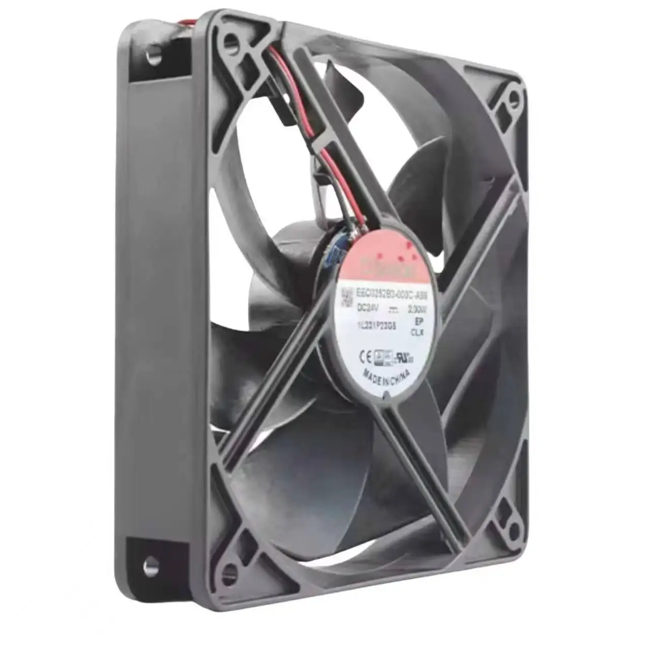 SUNON EEC0252B3-000C-A99 120x120x25mm DC 팬 - 인버터/서버/PC 냉각용 24V 2W 2200RPM 75CFM 볼 베어링
