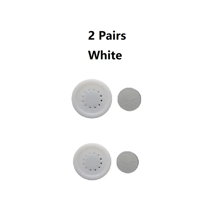2 Pack Magnetic Remote Control Holder Wall Mount - Self Adhesive Silicone Organizer For TV Remotes