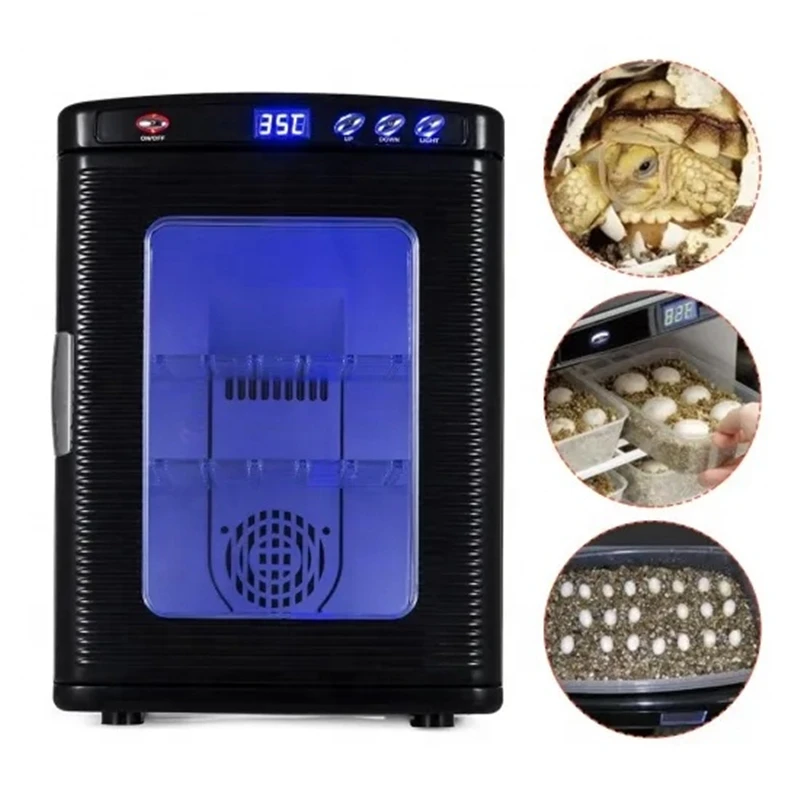 LED Digital Display Reptile Constant Temperature Incubator Machine for Hatching Lizard Turtle Snake Reptiles Eggs