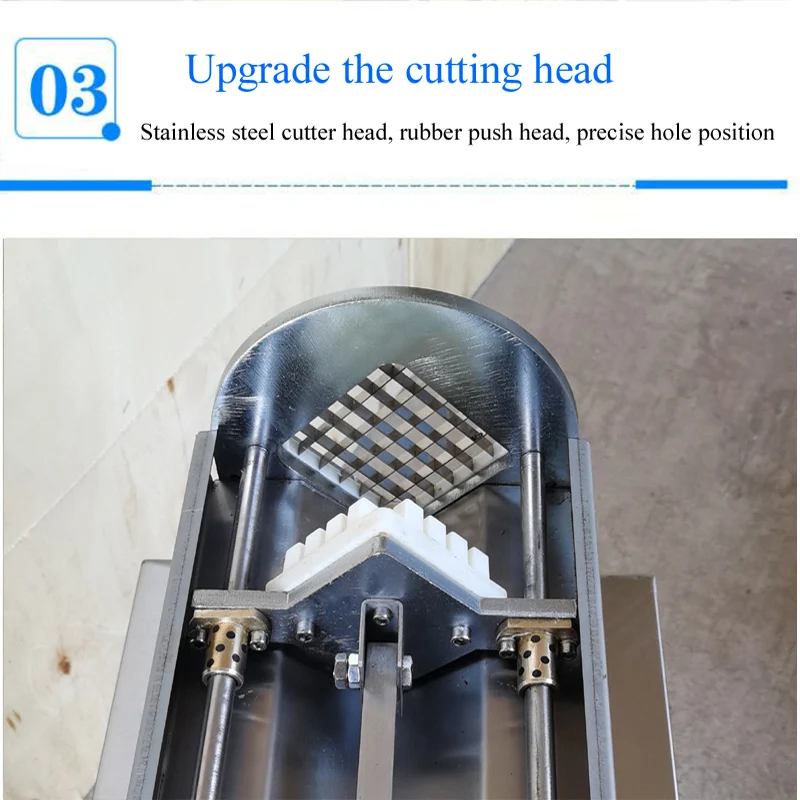 French Fries Cutter Commercial Electric Fruit And Vegetable Strip Automatic  Cutting Sweet Potato Cucumber Push Bar Machine - AliExpress