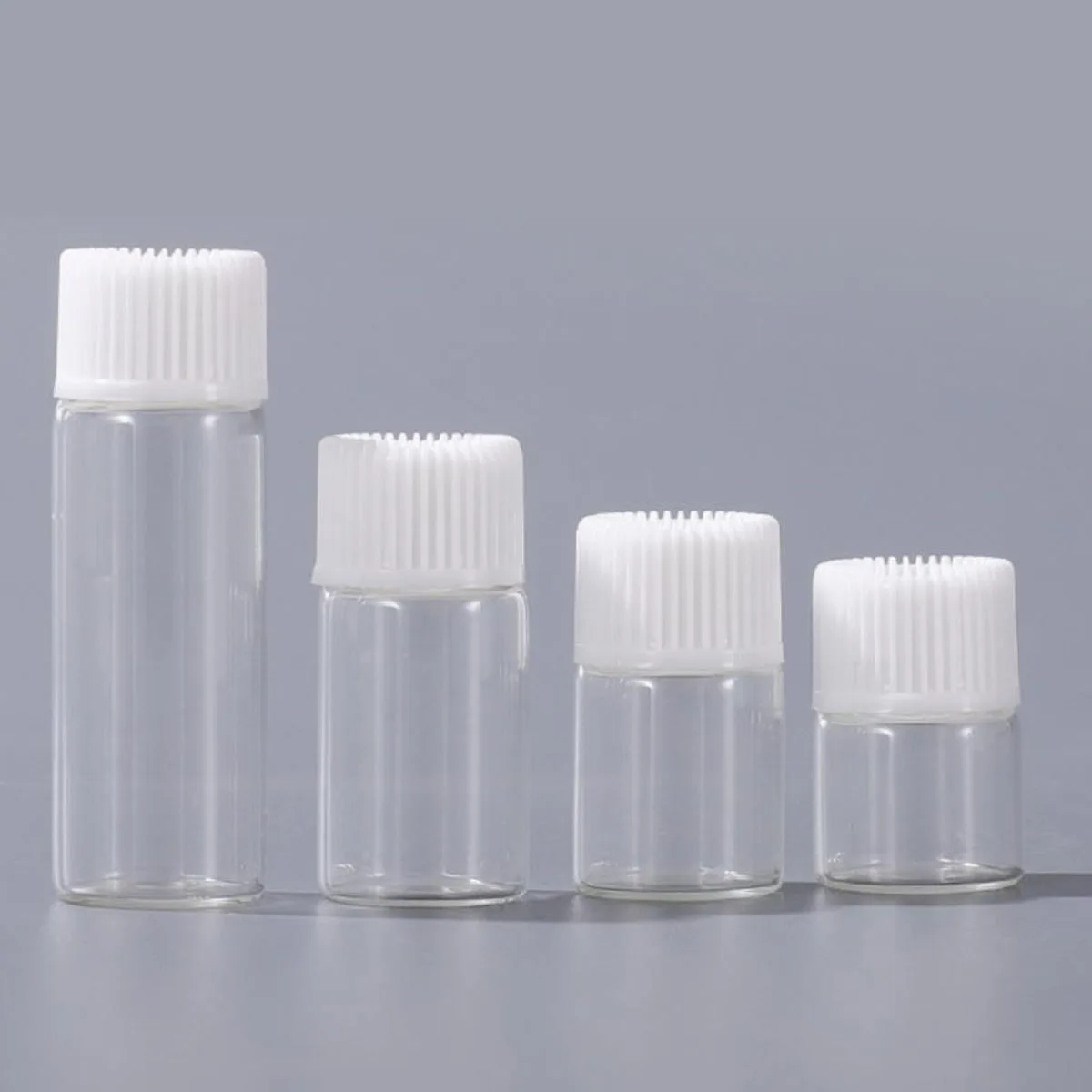 Perfume Bottle Mini Perfume Bottle Perfume Refill Bottle Refillable Bottle Refillable Empty Bottle Refillable Cosmetic Bottle Refillable Perfume Bottle Cosmetic Bottle Cosmetic Bottle Set Cosmetic Dispenser Bottle 100pcs 1ml-5ml Drams Clear Glass