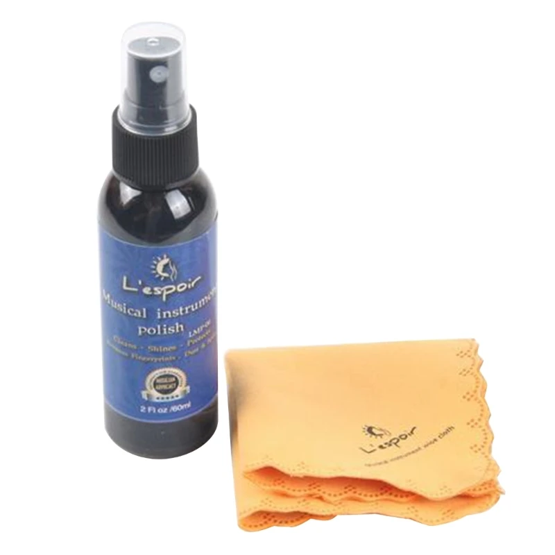 

60ml Guitar Bass Stringed Instrument String Maintenance Cleaner Polish Treated