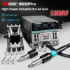SUGON 8650Pro 1300W Hot Air Rework Station Industrial-Grade Hot Air Gun Electronics Soldering Station BGA SMD PCB Heat Gun Tools 1
