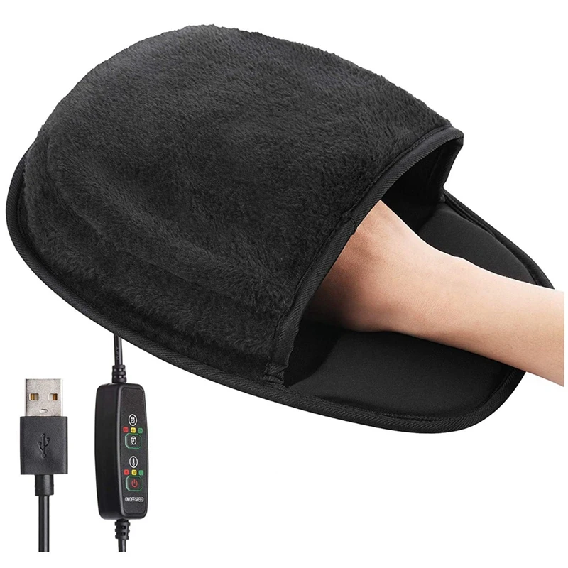 USB 핸드 워머 온열 마우스 매트, 사무용품 워머, 따뜻한 마우스 패드, 핸드 히팅 커버, 부드러운 플러시, 겨울