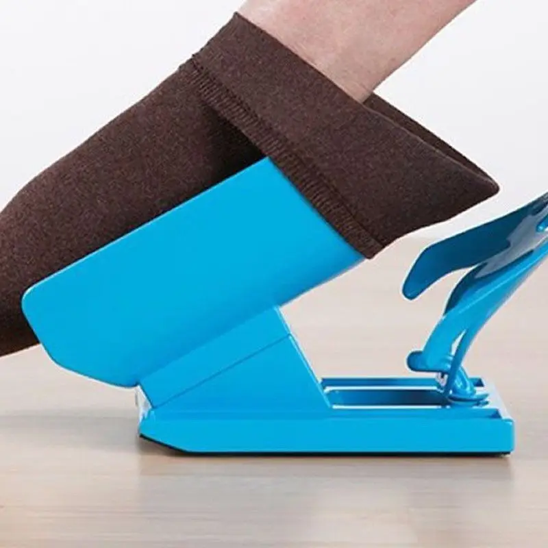 Injuries Supplies Elderly Helper Wearing Sock Aids Unique Cradle Design Portable Plastic System No bending Sock Aid sock aid