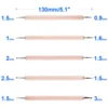 10PCS Dotting Tools Set For Nail Art, Embossing Stylus For Painting 2 Way Dotting Pen 3