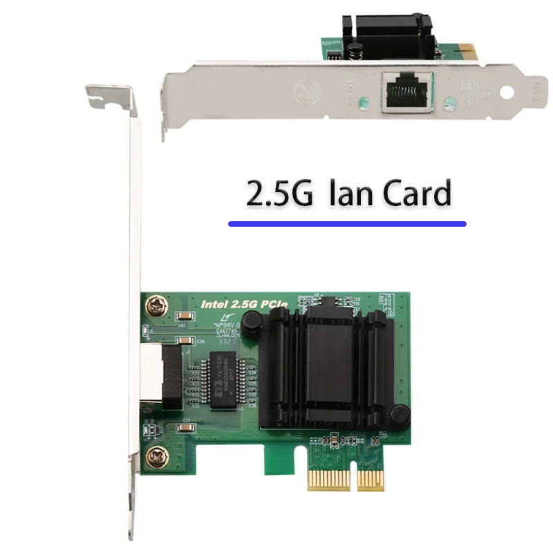 

Game PCI-E Card 10/100/1000Mbps RJ-45 LAN Adapter gaming adaptive 2.5G PCI-E Gigabit Network Card Fast Ethernet Lan Card for PC