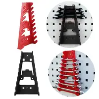 Wrench Spanner Sorter Holder Wall Mounted Tray Rack Storage Organizer Household Tool Organizer Rail Bracket Wrench Organizer 1