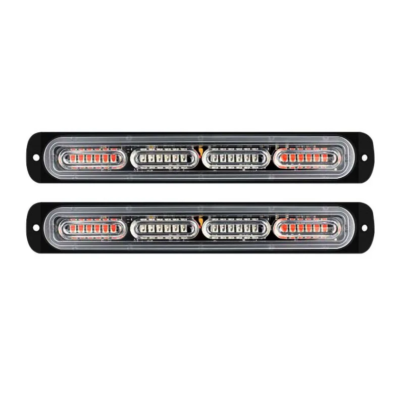 Auto Led Luci Di Avvertimento Stroboscopiche Bar Auto Della Polizia Camion Auto Led Flash Lampeggiante Indicatore Laterale Lampada Rimorchi Luci Di Ar
