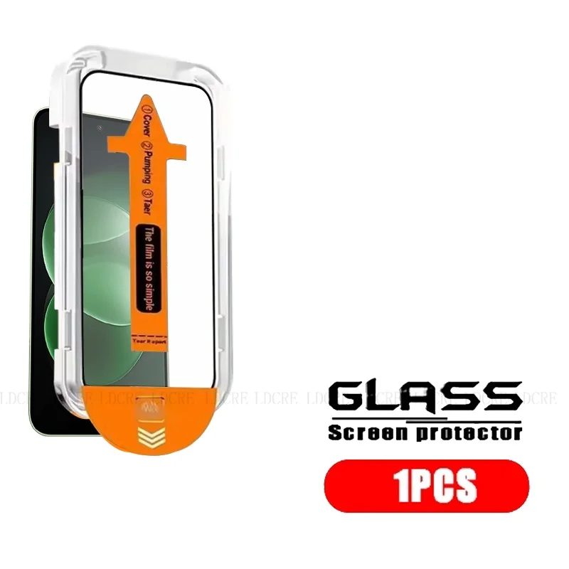 Premium Tempered Glass Screen Protector - Dust-Free, Full Coverage