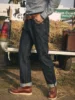 Red Tornado 710 Slim Straight Jeans Button Fly Heritage Style Selvedge Denim Pants 5