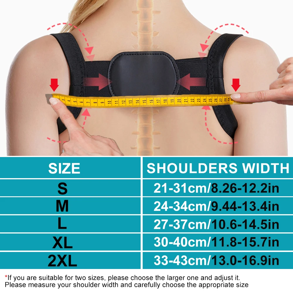 Adjustable Invisible Posture Corrector Back Support Camelback Correction Bad Posture Rectifier Standing Corrector Belt