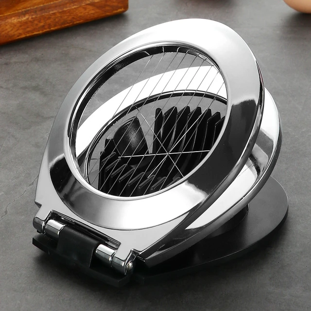 Cuisine d'oeufs en plastique gadget utile Slicer & Wedger avec