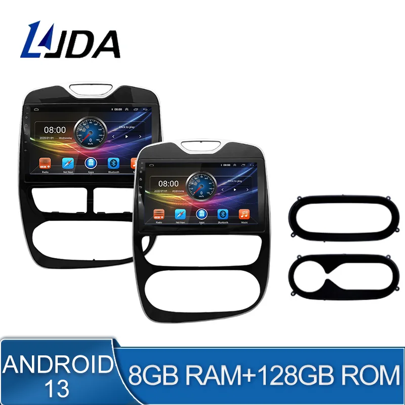 

8G+12G DSP Android 13 Car Multimedia Player For Renault Clio 2014 -2018 1 Din Car Radio GPS Navigation Stereo WiFi Autoaudio