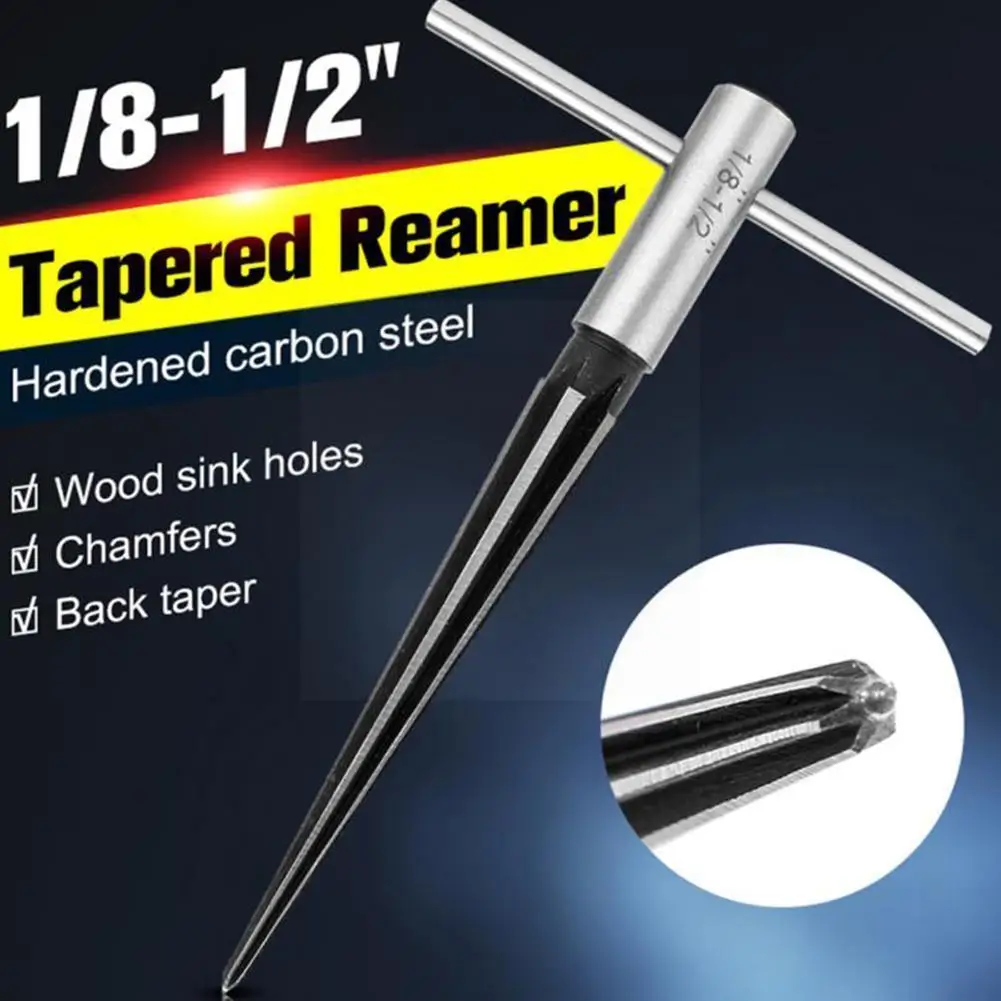 1pc Hole Reamer Tapered Guitar Bridge Pin Hole Handheld Woodworker