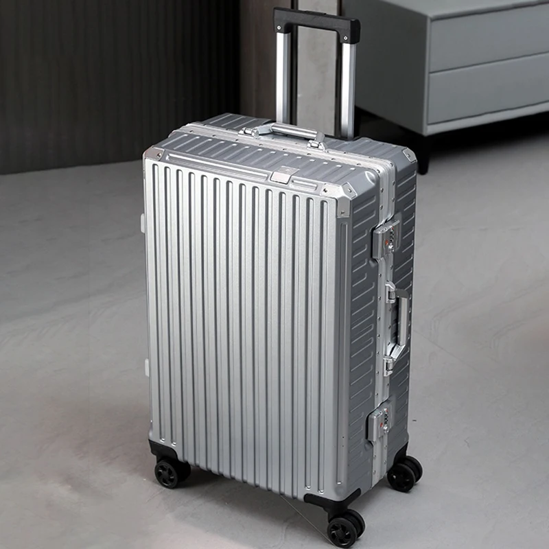 Hard Shell Suitcase With Usb Charging Port And Cup Holder_voghion.com