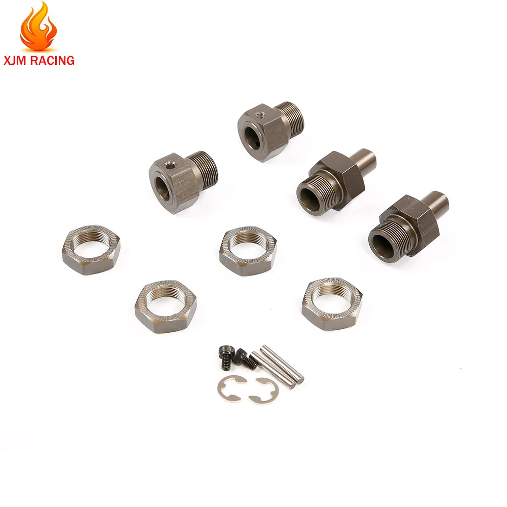 

Металлический 24 мм Передняя Задняя Шестигранная ступица Набор для 1/5 HPI ROVAN BAJA KM ROFUN BAHA 5B 5SC 5T грузовик RC автомобиль игрушки части