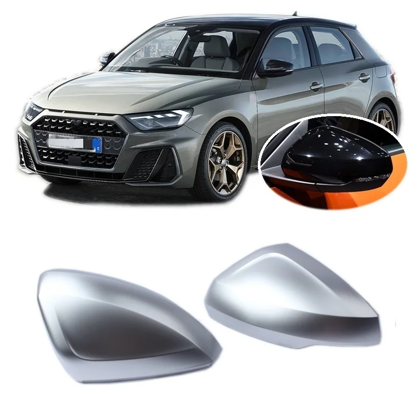 

Для Audi A1 GBA GBH Allstreet 2018 2019 2020 2021 2022 Матовый хромированный чехол для зеркала заднего вида