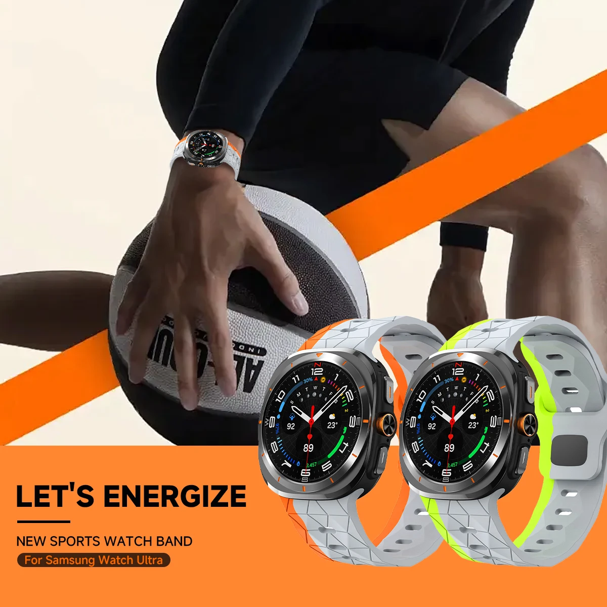 Enhanced Sports Silicone Bracelet