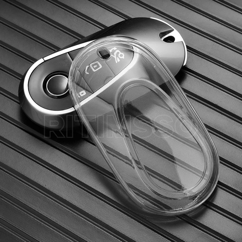 Premium TPU Transparent Car Key Cover - Luxury Protector Shell