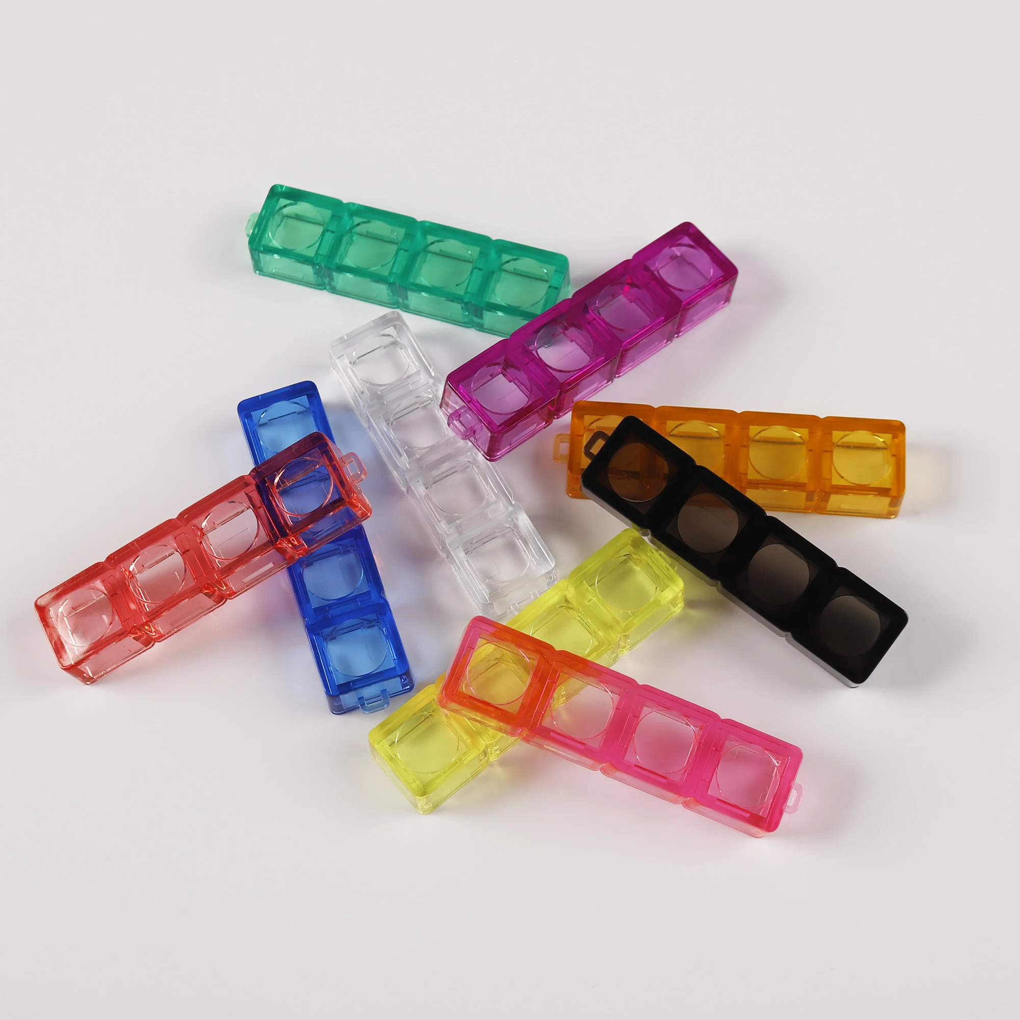 YMDK 4U 스위치 키체인 맞춤형 스트레스 해소 장난감 선물, 기계식 키보드 스위치 테스터 키트