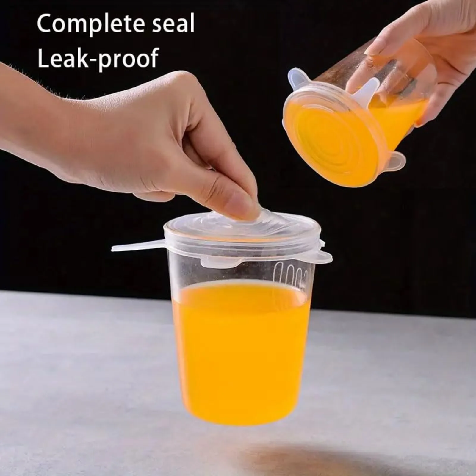 6PCS/Set Multifunctional bowl cover Fresh-keeping Cover Silicone Lids Refrigerator Sealing Preservation Film Kitchen Accessory