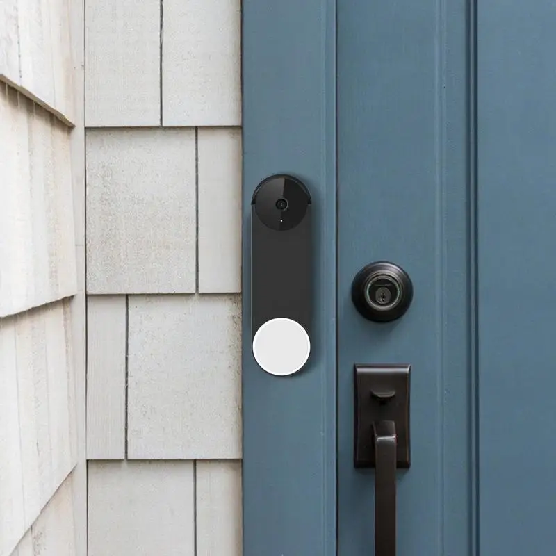 Silicone Cover forGoogle Nest Doorbell Wired 1st / 2nd gen Protective Skin Case Compatible with Nest Hello Video Doorbell