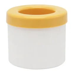 Silicone Ice Cube Maker with Creative Design and Quick Freezing Capability (Yellow)