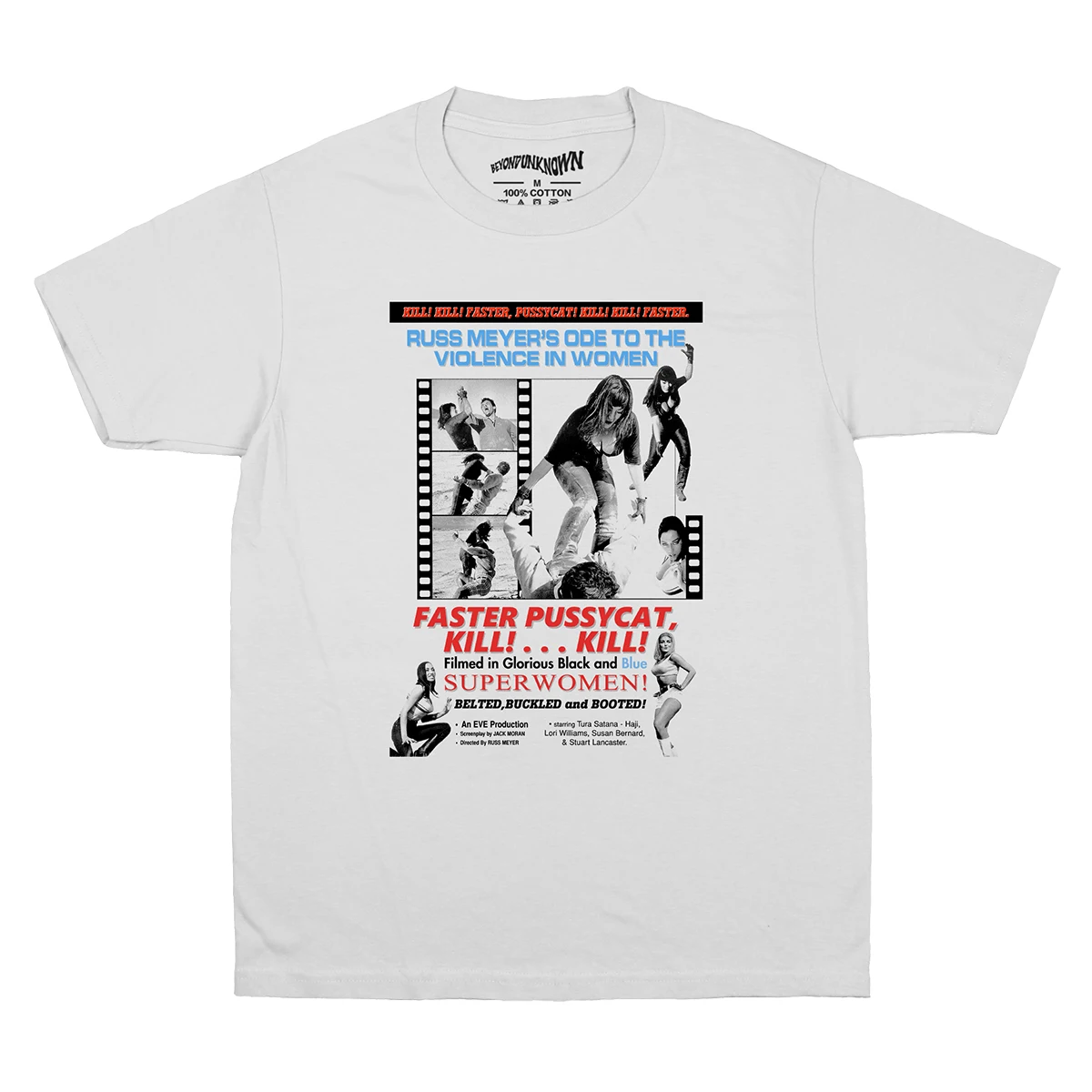 Faster Pussycat! Kill! Kill T-Shirt Cult Classic B Movie