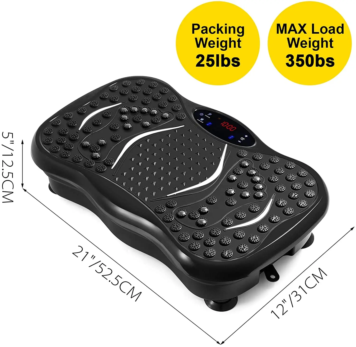 Phenitech Vibration Platform Plate Whole Body Massager Machine Slim Exercise Fitness Customizable