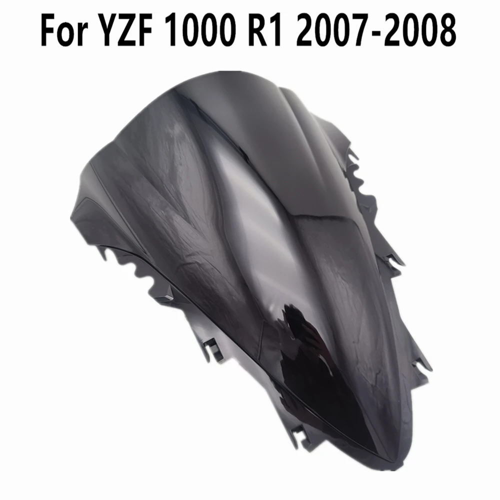 

Windshield Convention Black Clear Wind Deflectore Windscreen Fit YZF 1000 For Yamaha R1 2007-2008