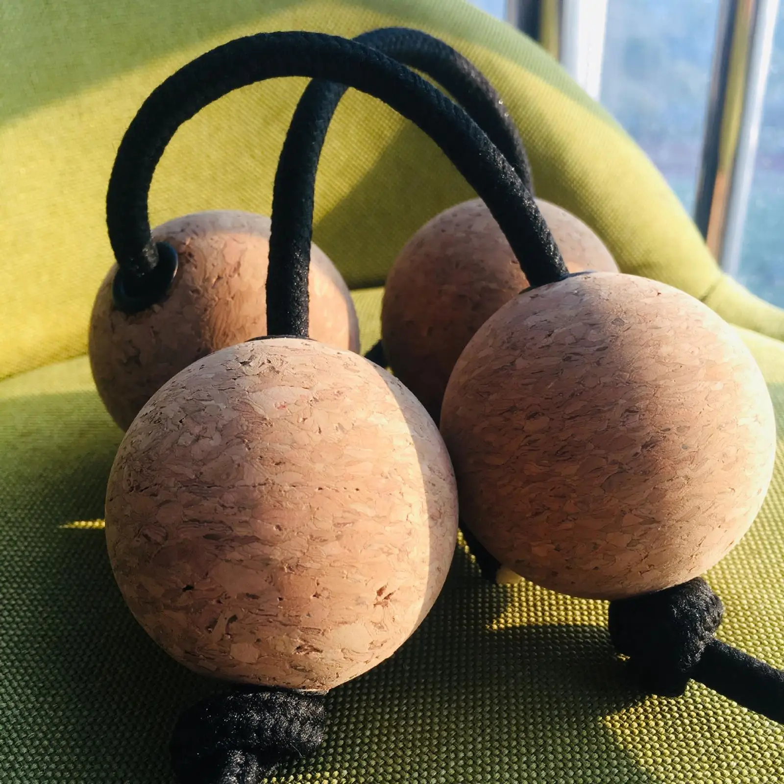 Hand Shaker Sand Balls Early Education Toys Double Gourd Small Musical african shaker instrument