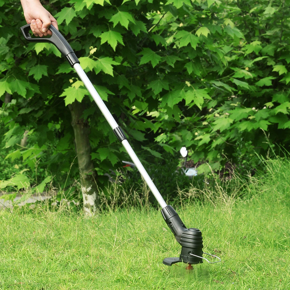 Multifunctional Portable Handheld Electric Grass Trimmer Garden Tools String Cutter Pruning Mini Lawn Mower for Grass Lawn