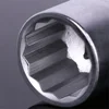 12 Point Nut 36mm Jumbo Socket 45# 3/4"Inch Steel Bit Ratchet Wrench Heavy Duty Plum Blossom Sockets Maintenance Hardware Tools 5