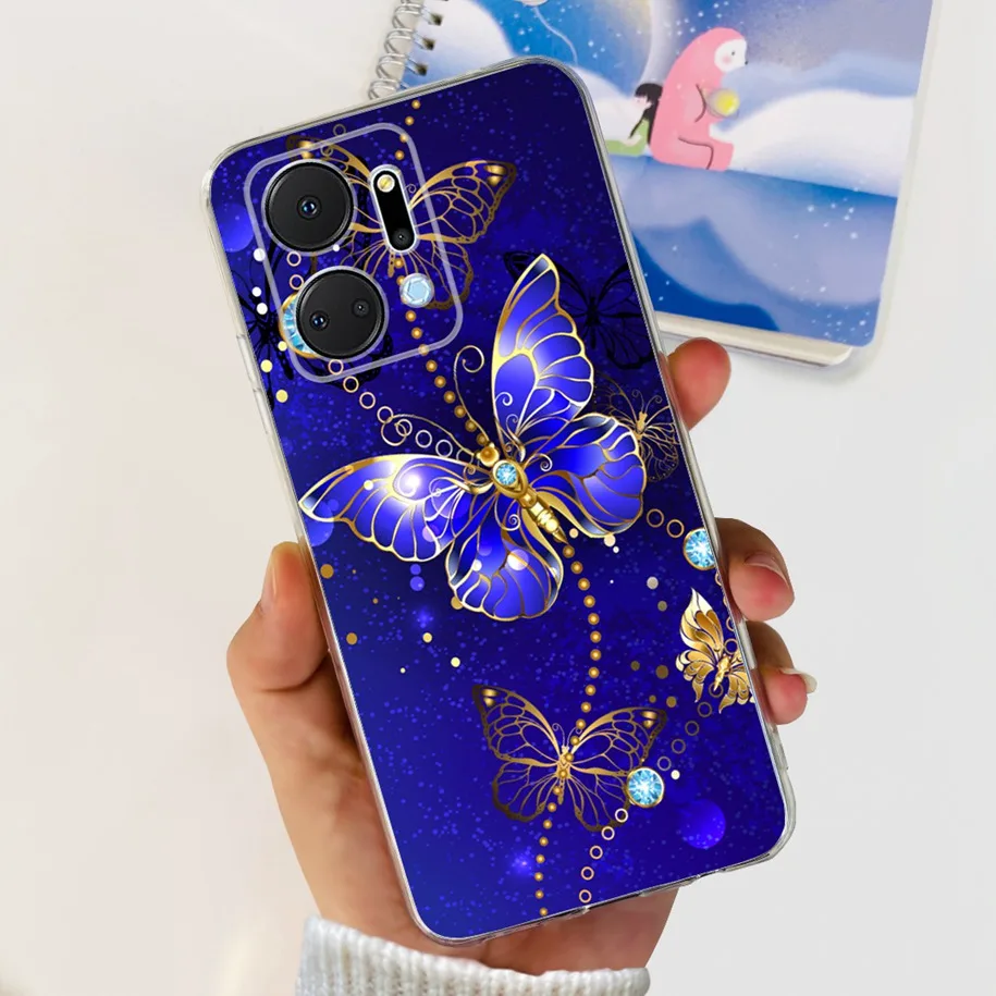 Fashionable Marble Butterfly Silicone Phone Case Cover – Soft and Stylish Protection