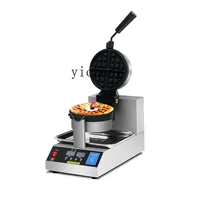 ZK commercial muffin waffle stove diffuse coffee electric scones machine lattice cake machine rotation 1